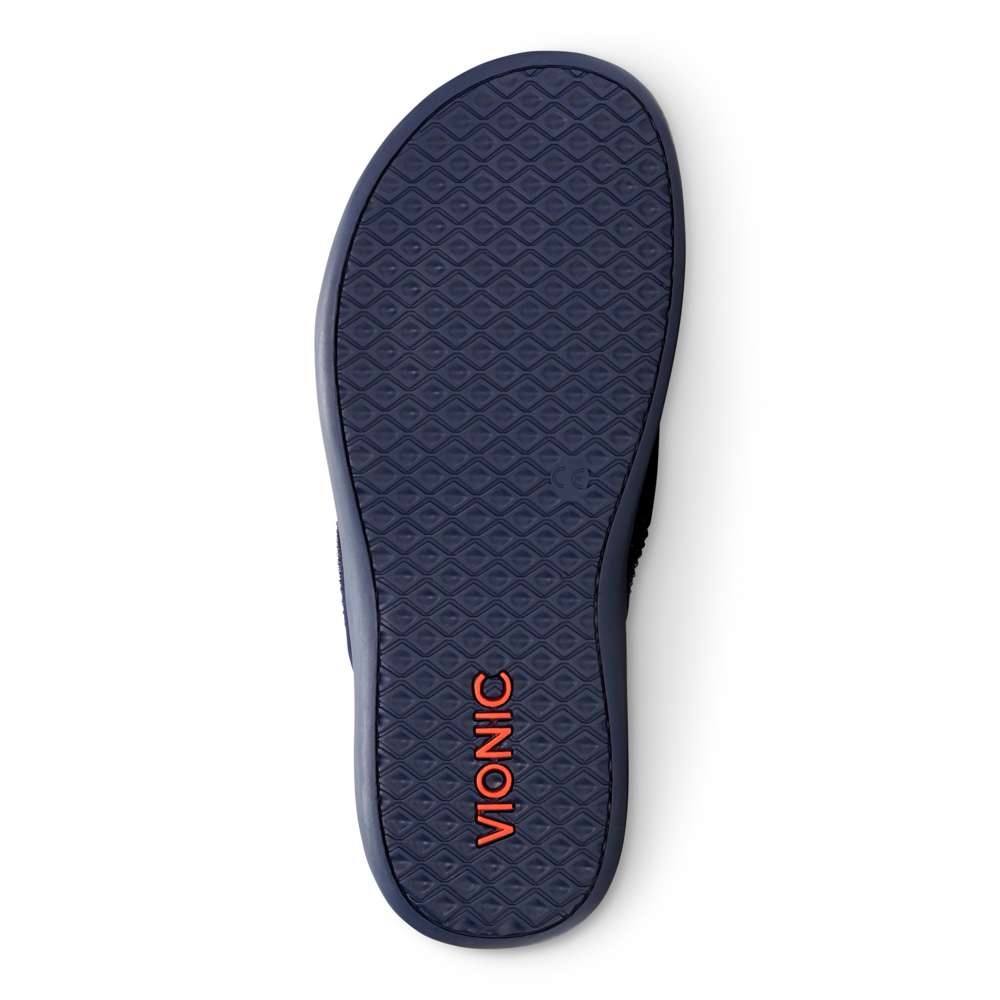 Islander Toe Post Sandal - Navy