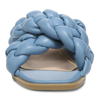 Kalina Slide Sandal - Blue Shadow