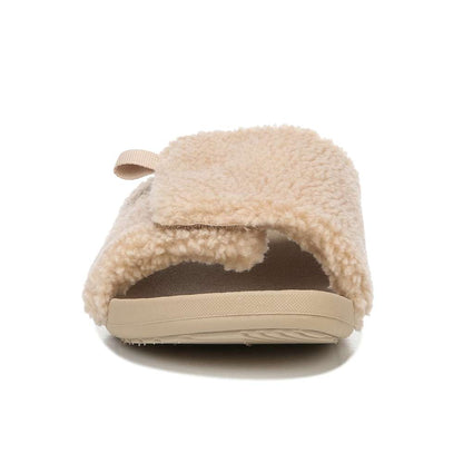 Keira Shearling Slide Sandal - Ginger Root