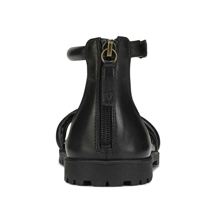 Laurel Strappy Sandal - Black