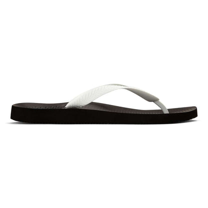 Beach Manly Toe Post Sandal - Black/White