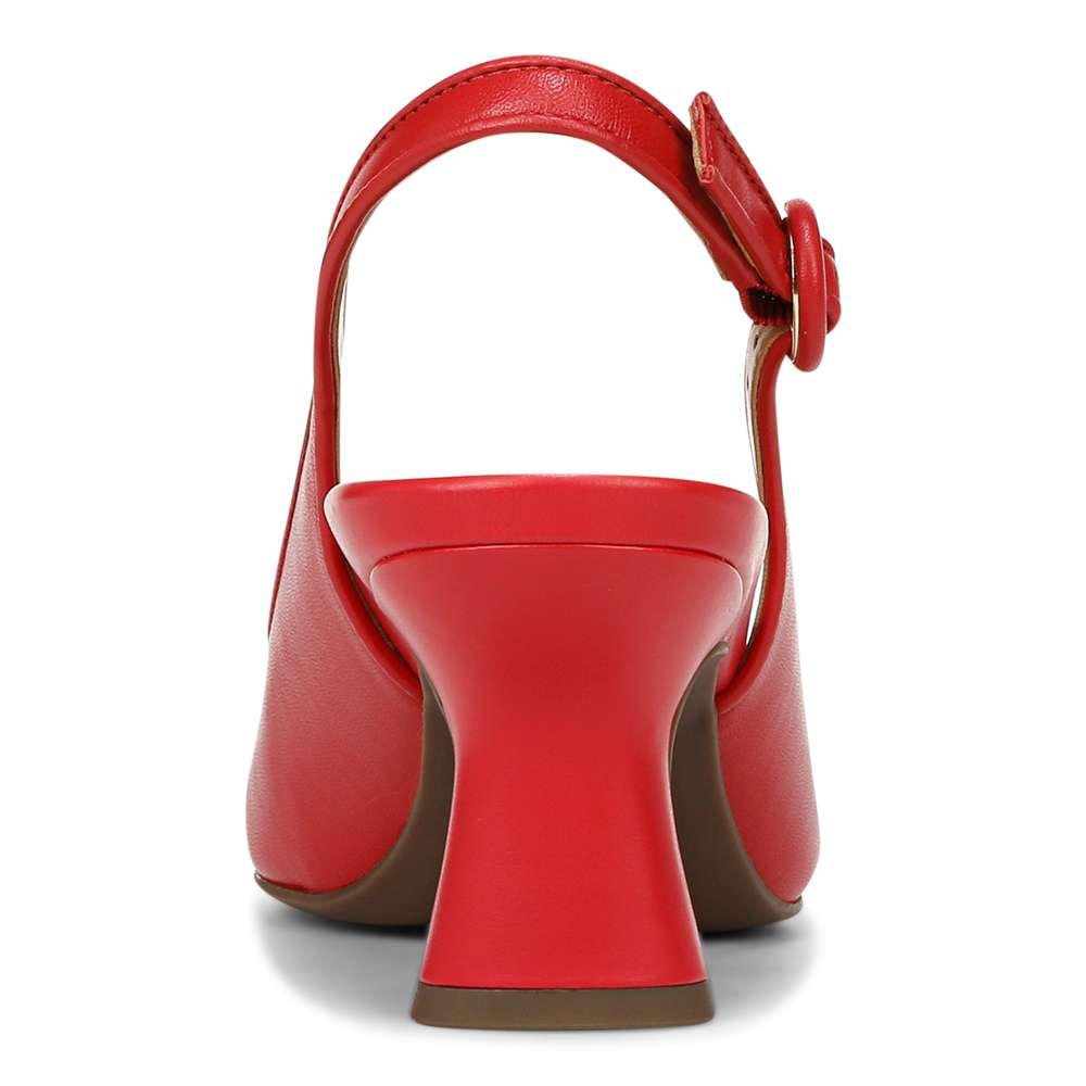 Perris Slingback Heel - Red
