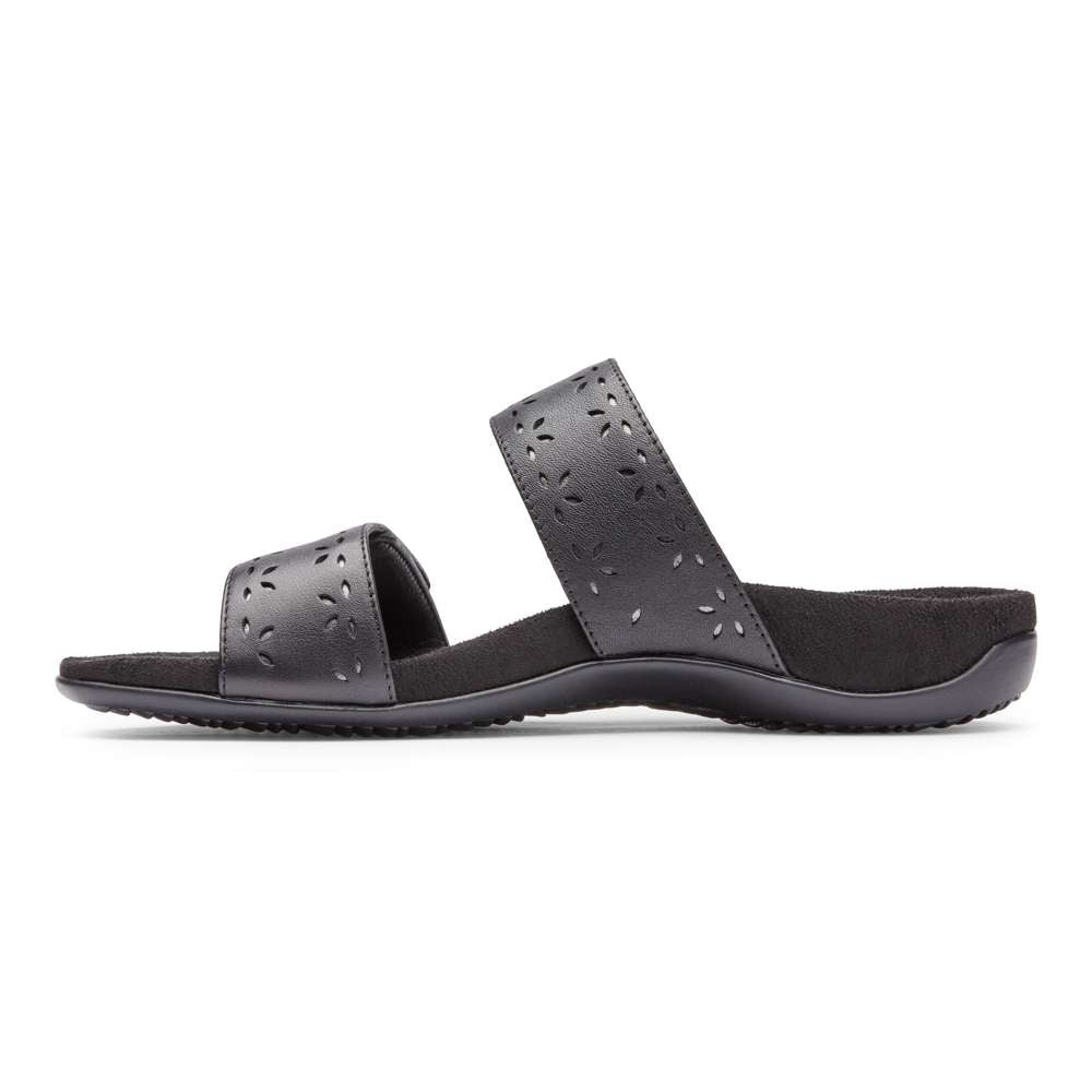 Randi Slide Sandal - Black