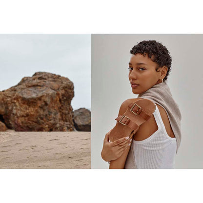 Reese Backstrap Sandal - Cameo Rose