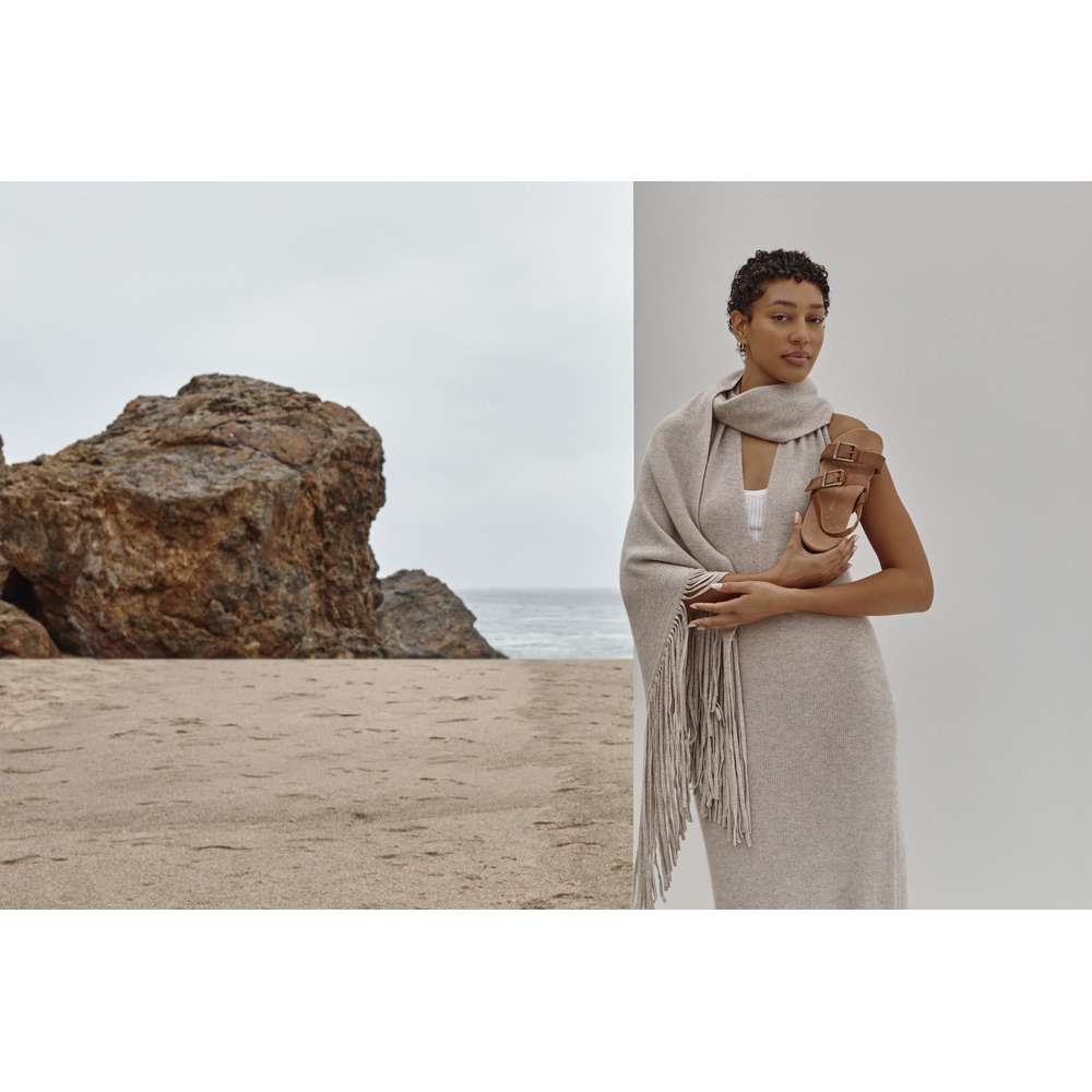 Reese Backstrap Sandal - Tan