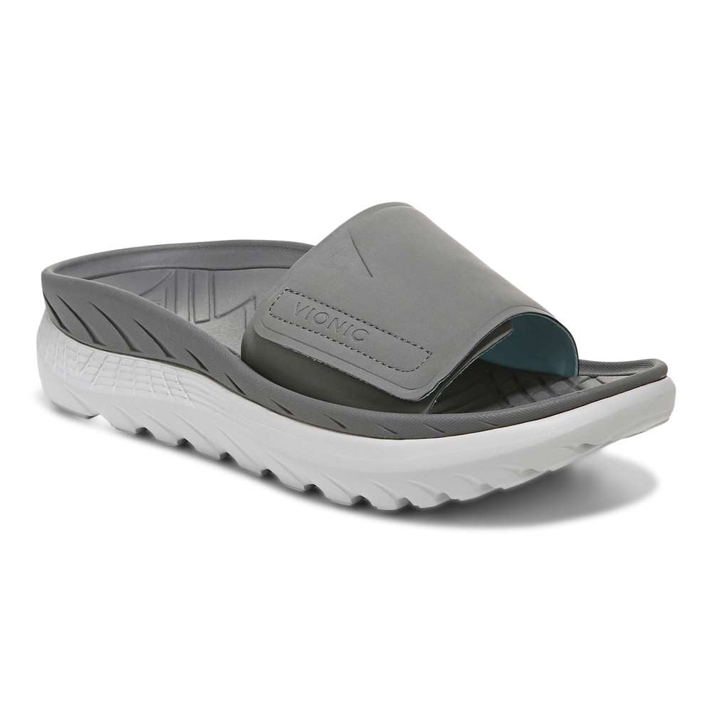 Rejuvenate Recovery Sandal - Charcoal/Vapor