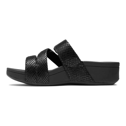 Rio Platform Sandal - Black Snake