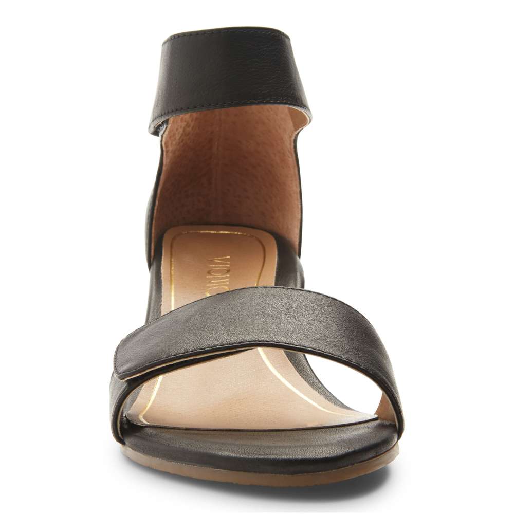 Solana Heeled Sandal - Black