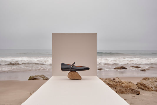 Lifestyle image for Alameda Mary Jane Flat - Black