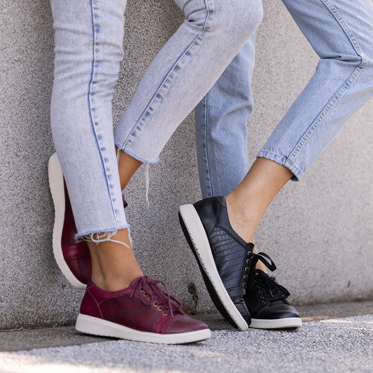 Lifestyle image for Belinda Casual Sneaker - White Laser