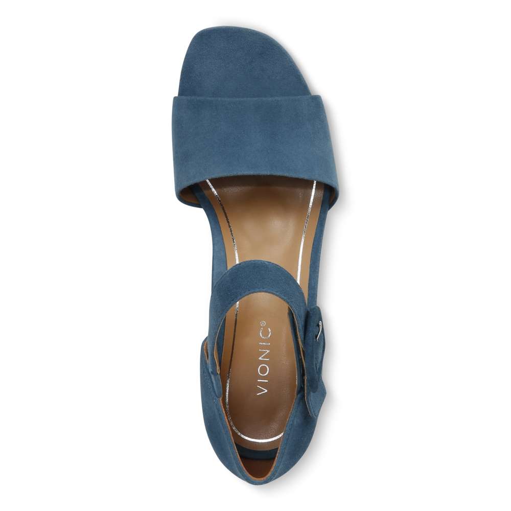 Chardonnay Heeled Sandal - Dark Teal