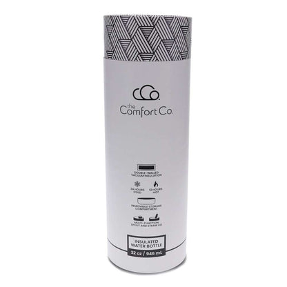 The Comfort Co Insulated Water Bottle - Black