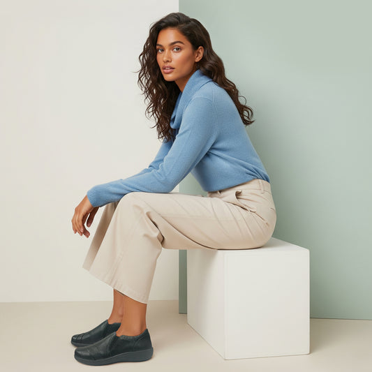 Lifestyle image for Helena Casual Slip-On - Black