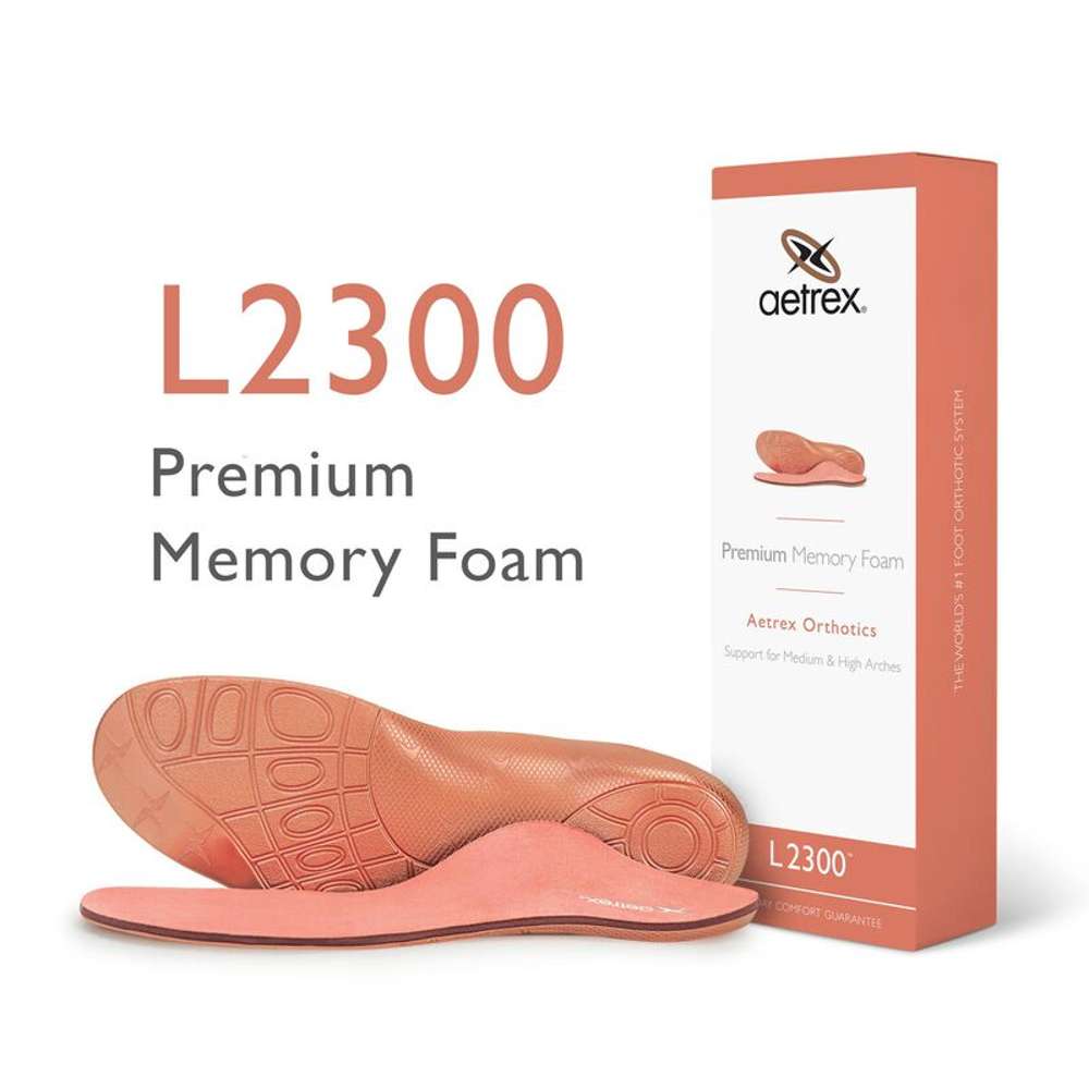 Women's Premium Memory Foam Orthotics - Insole for Extra Comfort - L2300