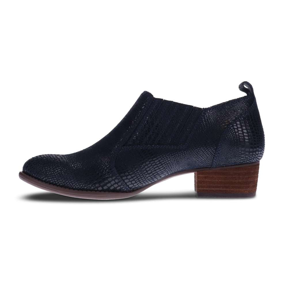 Palermo Shootie - Black Lizard