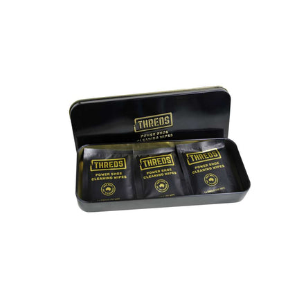 Power Shoe Cleaning Wipes - Black
